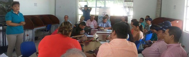 Instalación de estudiantes de Paz y Región - 21 municipios - 2016