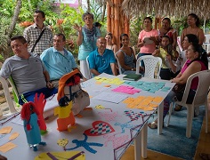 En Ataco, Chaparral, Rioblanco y Planadas las comunidades construyen la paz con Unibagué, Eureka Educativa y la Universidad East Anglia, de Reino Unido.